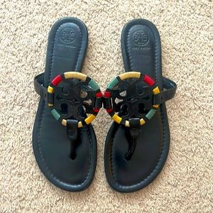 Tory Burch NIB slip on sandals.